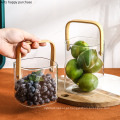 Frutas cestas de mesa de mesa de gelo de gelo utensílios de vidro
